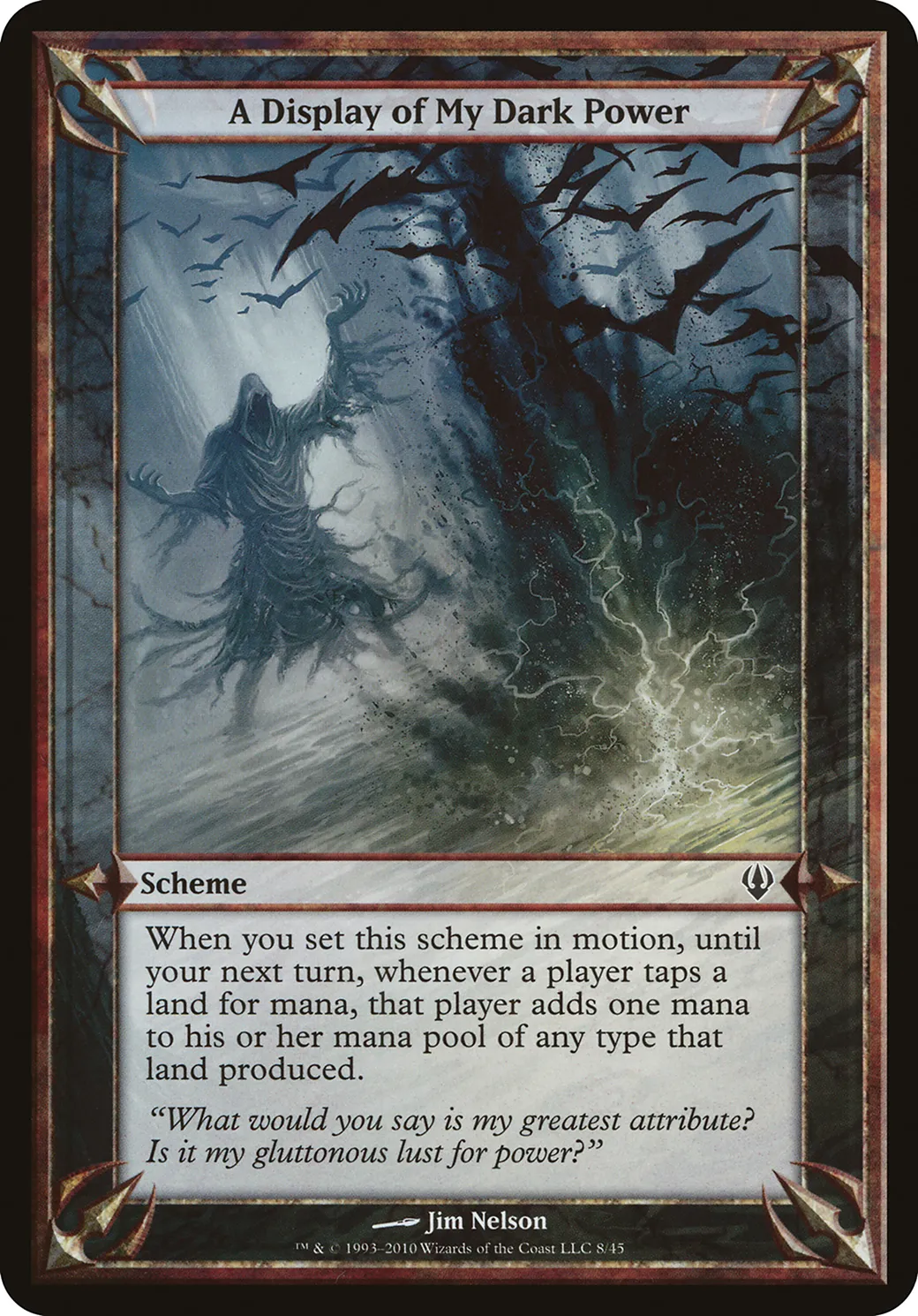 A Display of My Dark Power