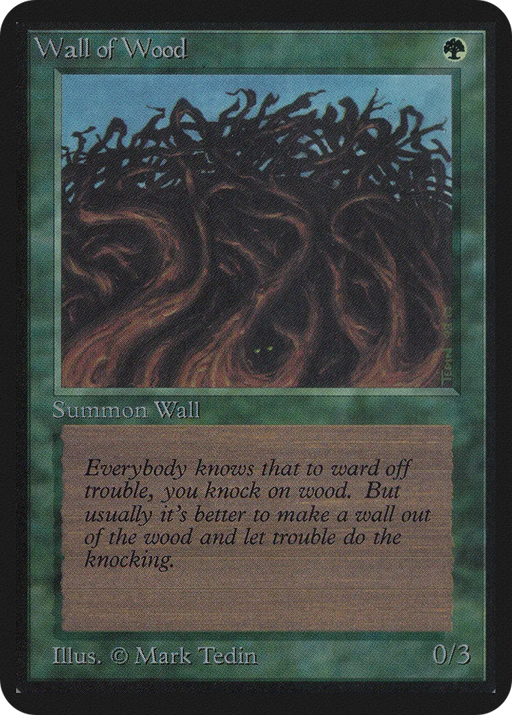 Wall of Wood