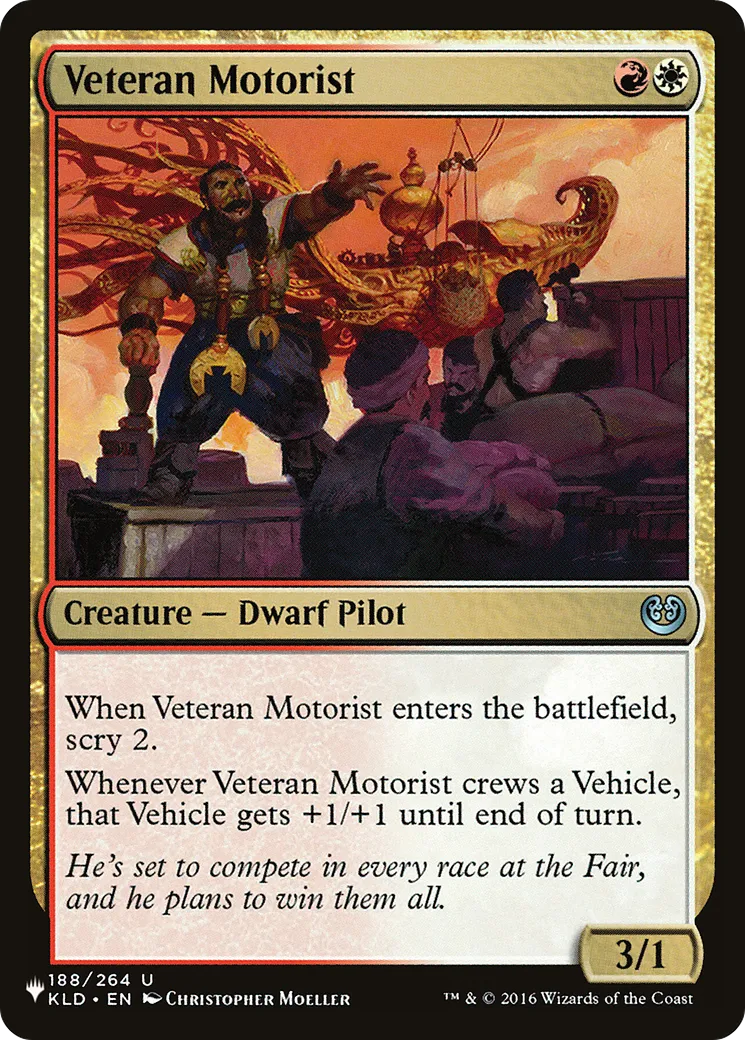 Veteran Motorist