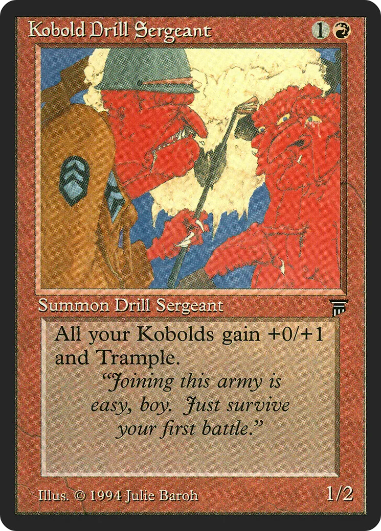Kobold Drill Sergeant