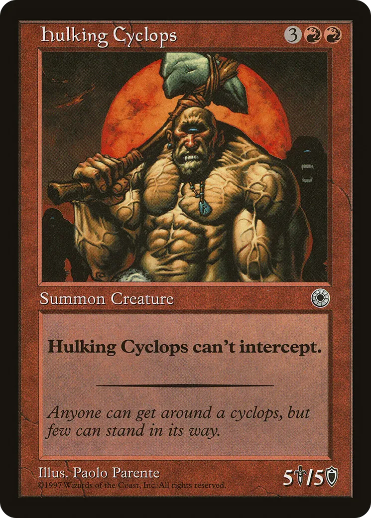 Hulking Cyclops
