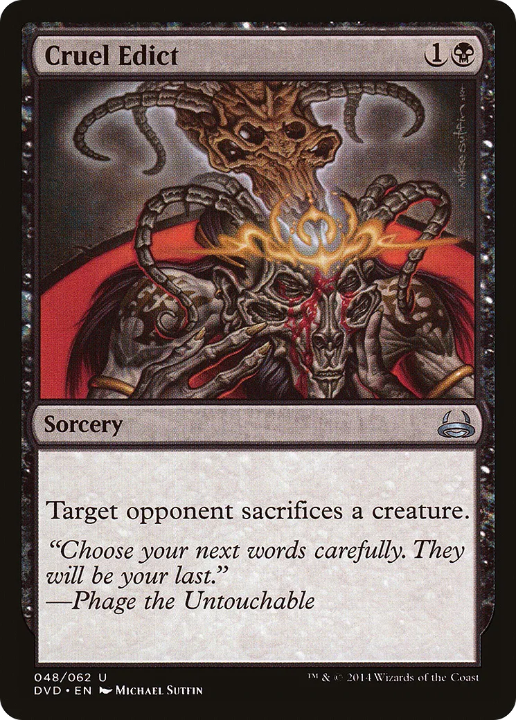 Cruel Edict