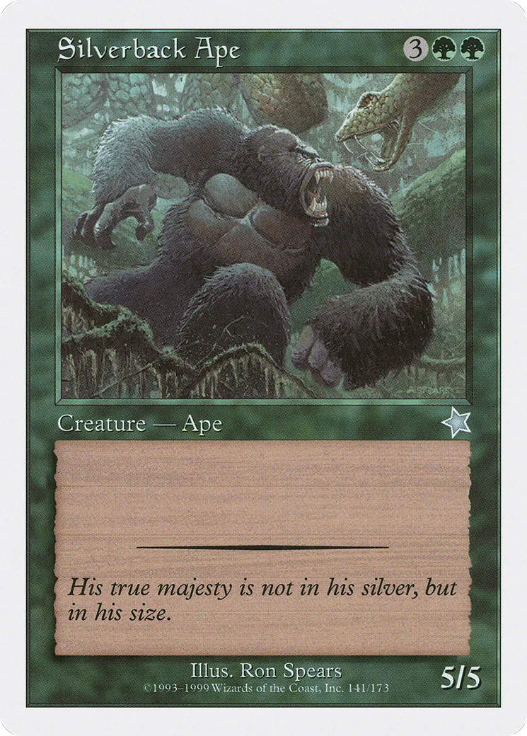 Silverback Ape