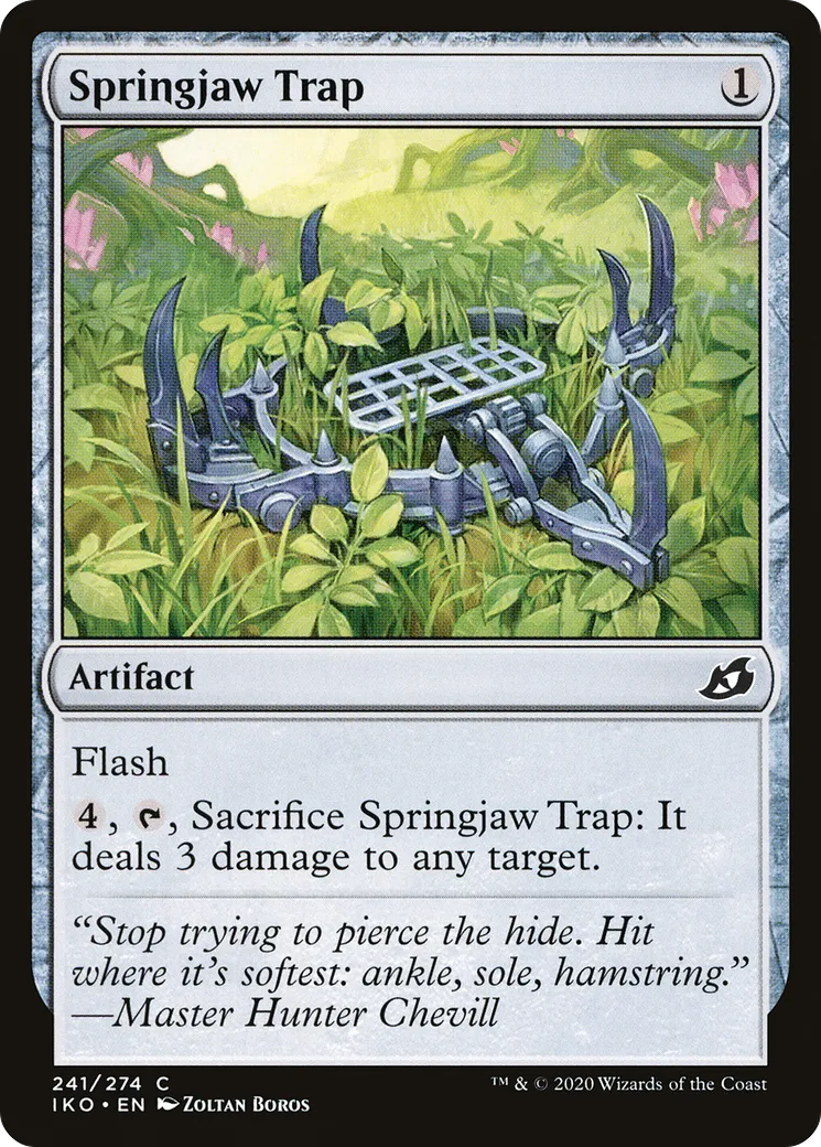 Springjaw Trap