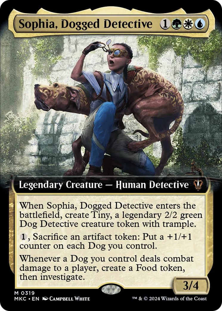 Sophia, Dogged Detective