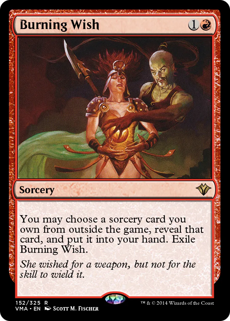 Burning Wish