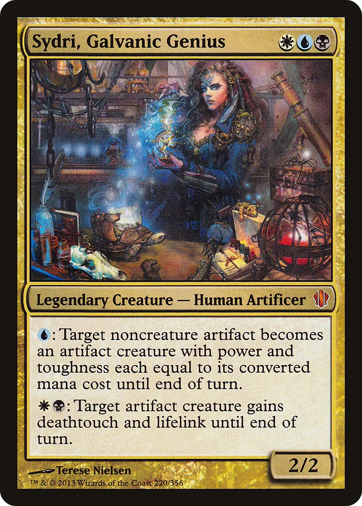 Sydri, Galvanic Genius