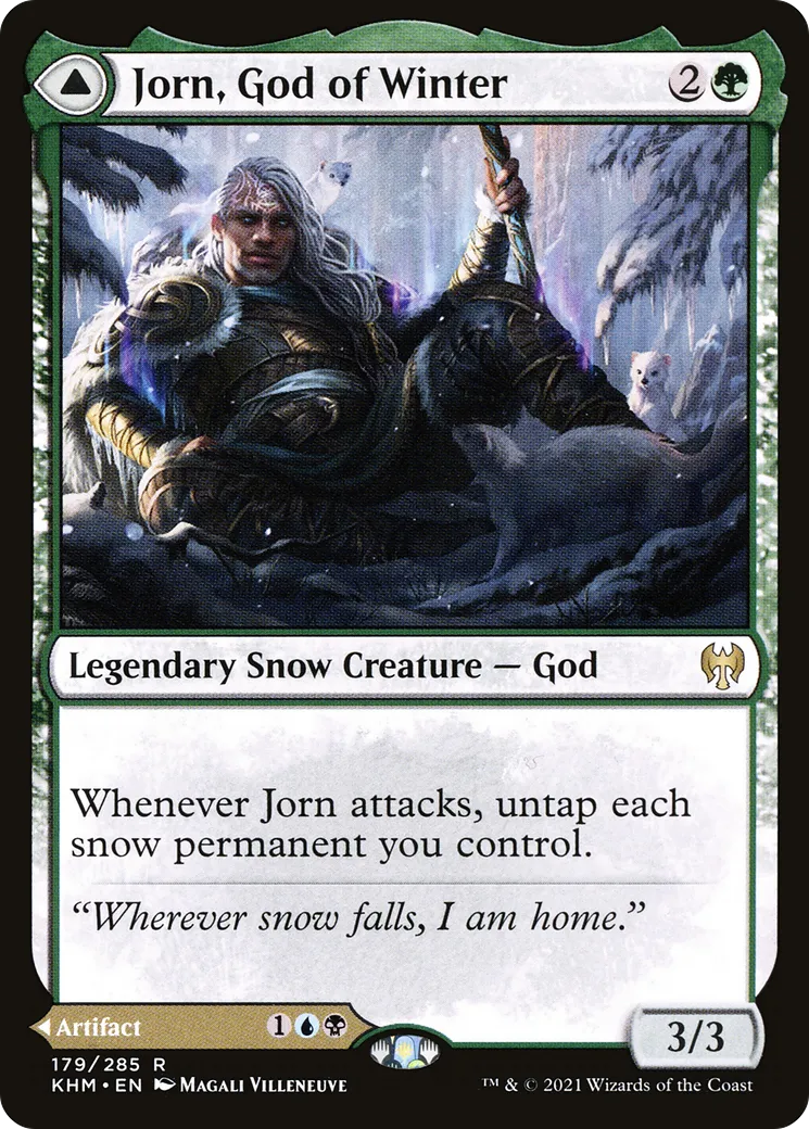 Jorn, God of Winter // Kaldring, the Rimestaff