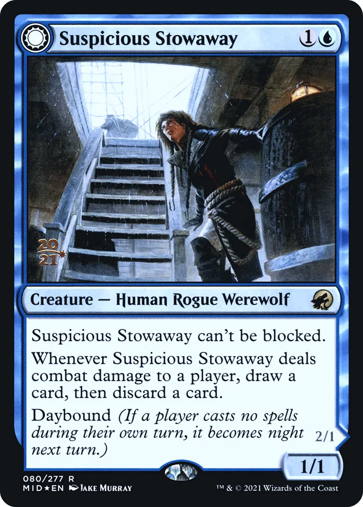 Suspicious Stowaway // Seafaring Werewolf