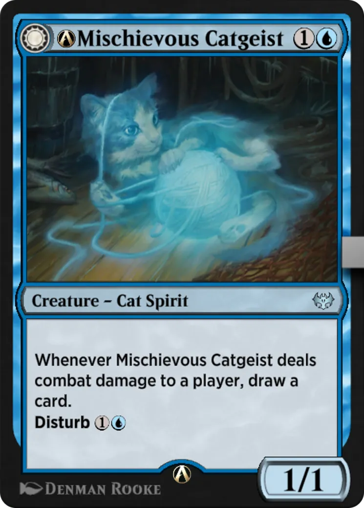 A-Mischievous Catgeist // A-Catlike Curiosity