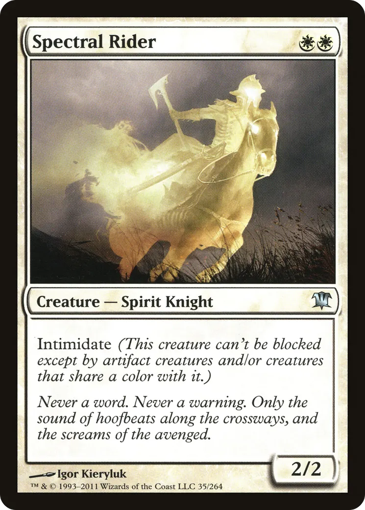 Spectral Rider