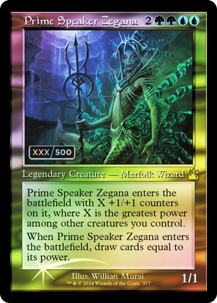 Prime Speaker Zegana