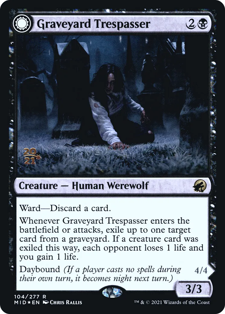Graveyard Trespasser // Graveyard Glutton