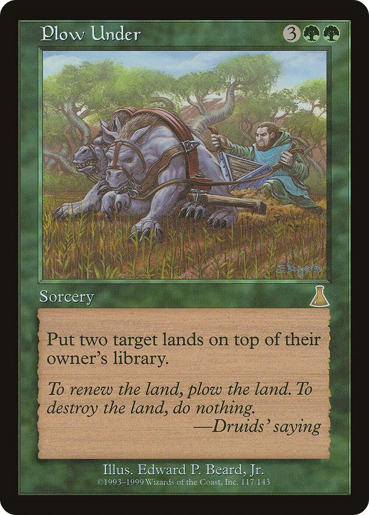 Plow Under