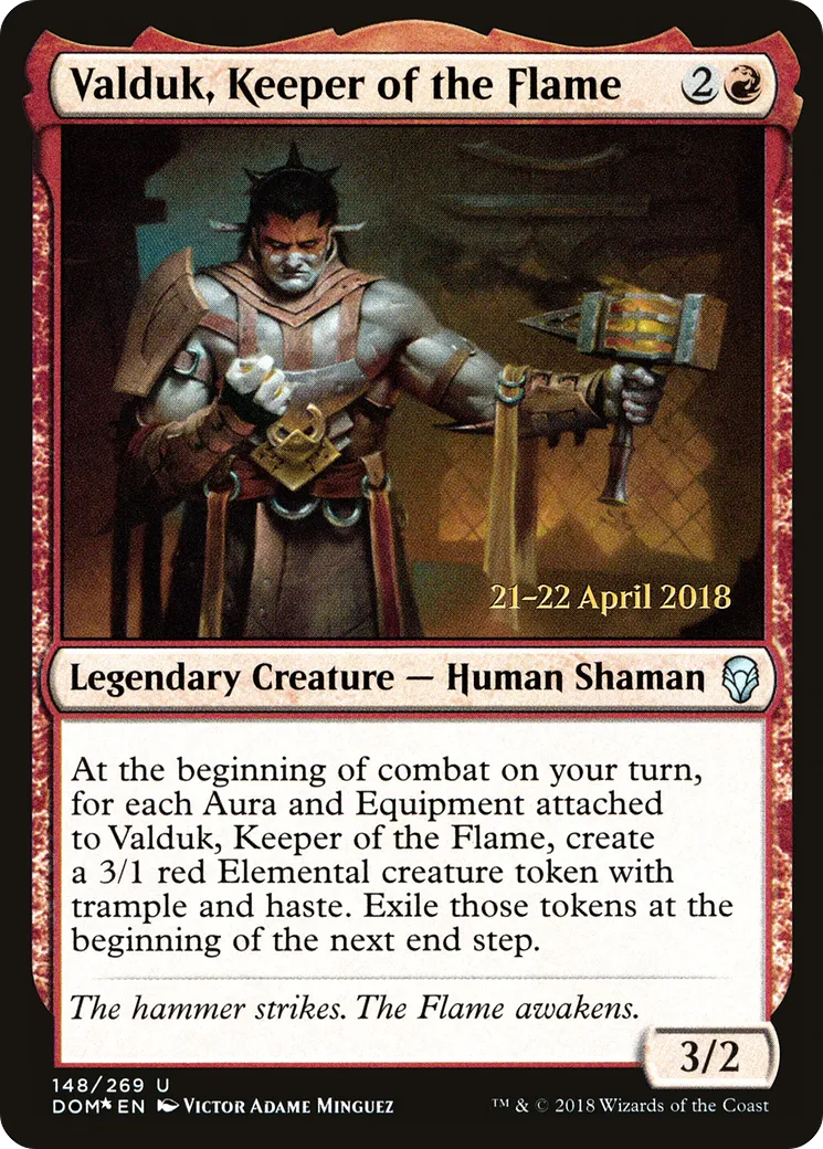 Valduk, Keeper of the Flame