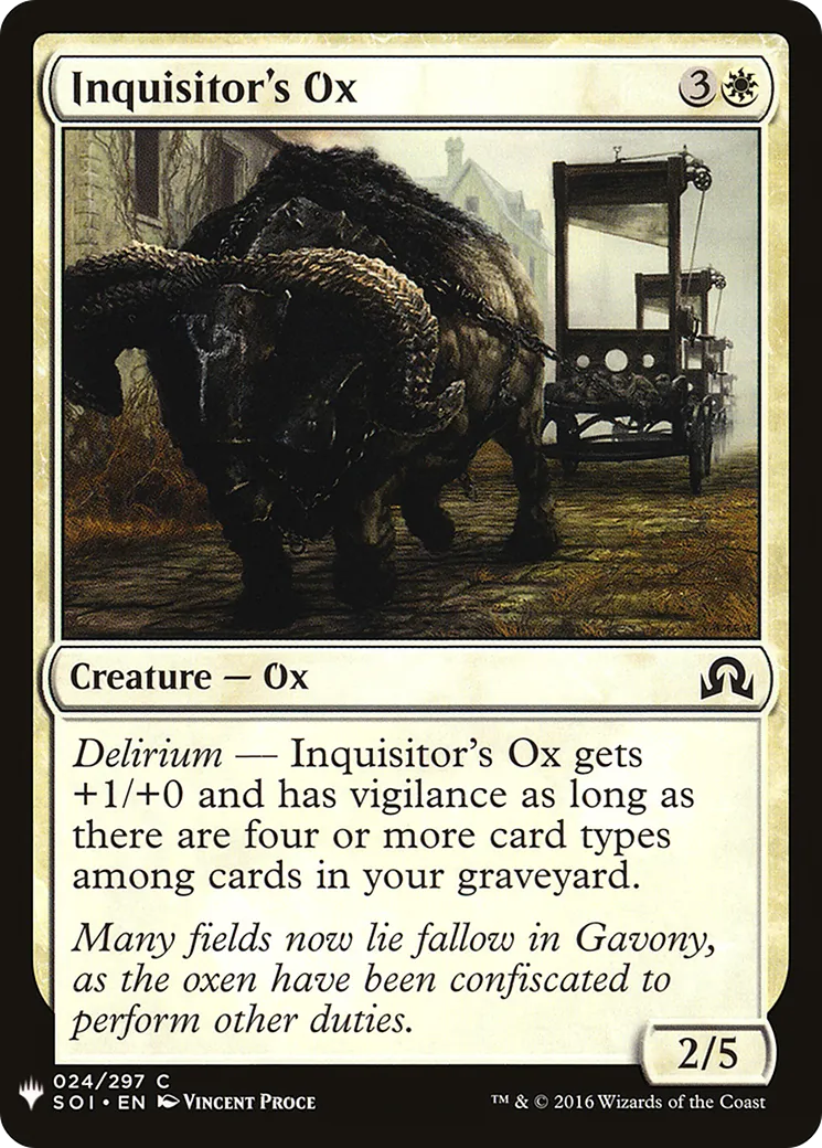 Inquisitor's Ox