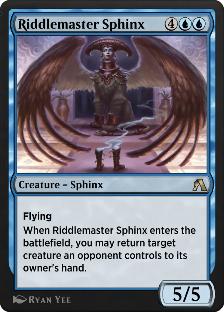 Riddlemaster Sphinx