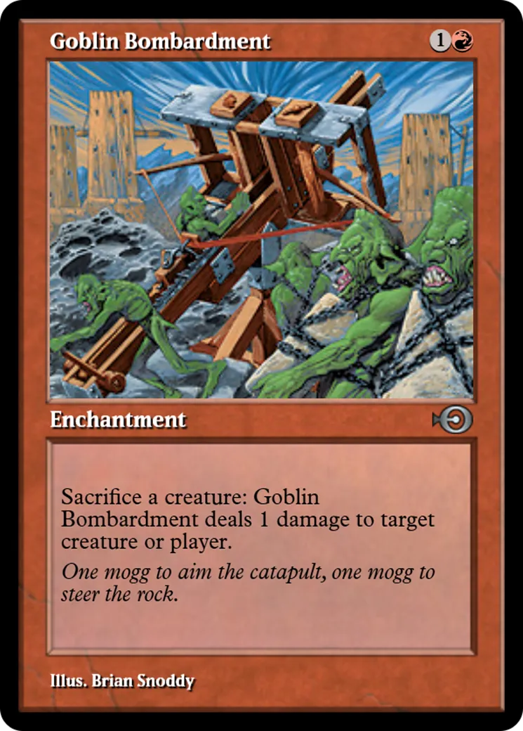 Goblin Bombardment
