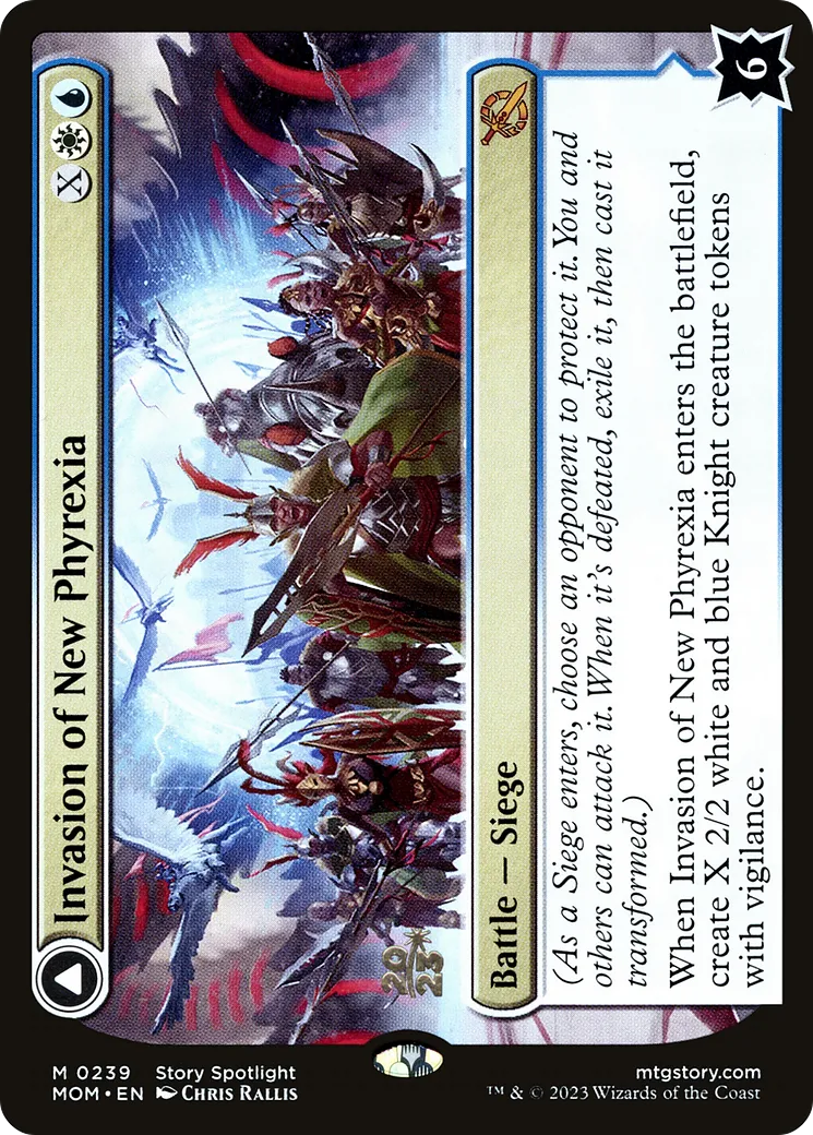 Invasion of New Phyrexia // Teferi Akosa of Zhalfir