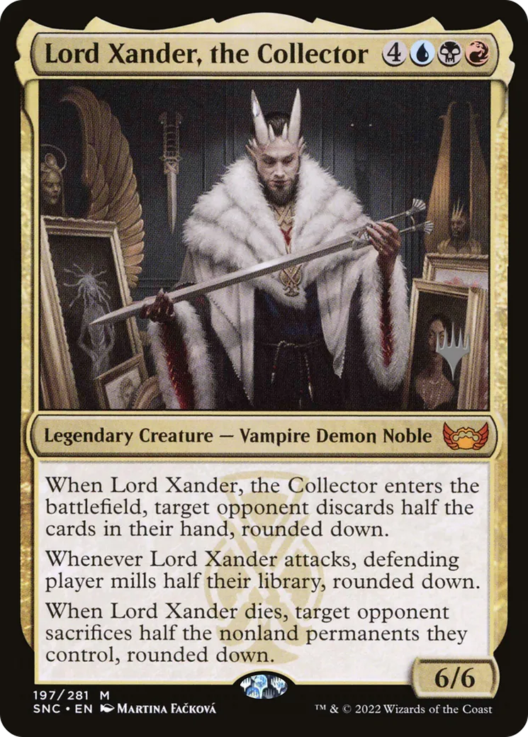 Lord Xander, the Collector