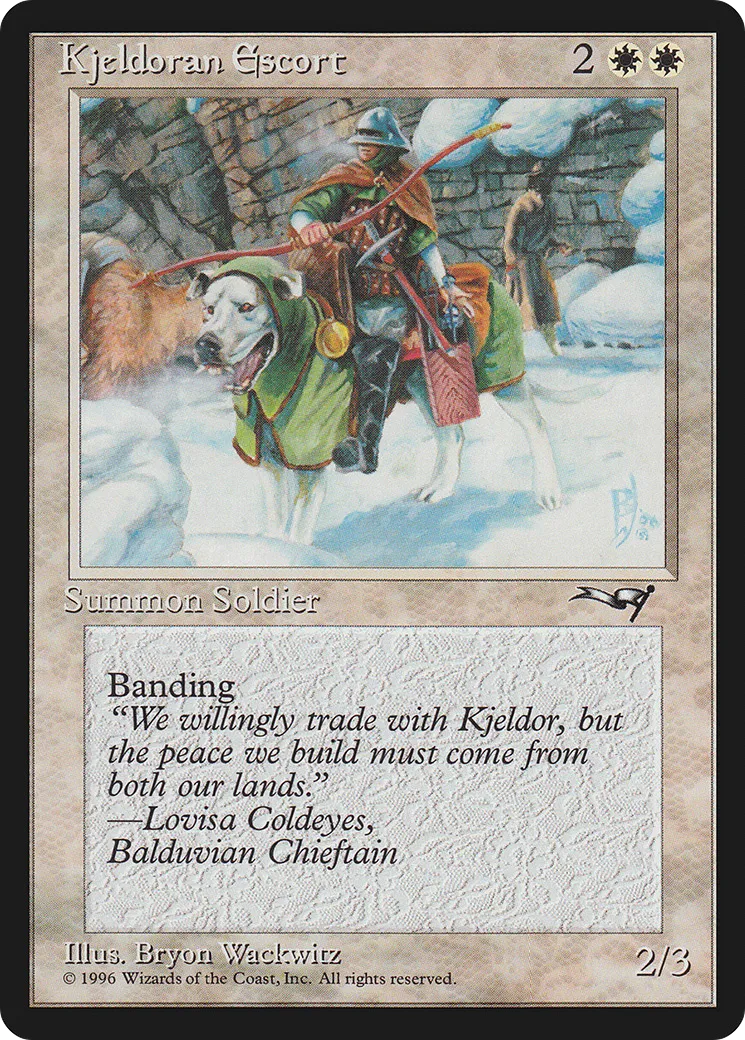 Kjeldoran Escort