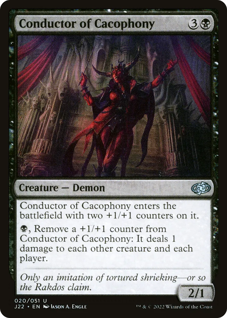 Conductor of Cacophony