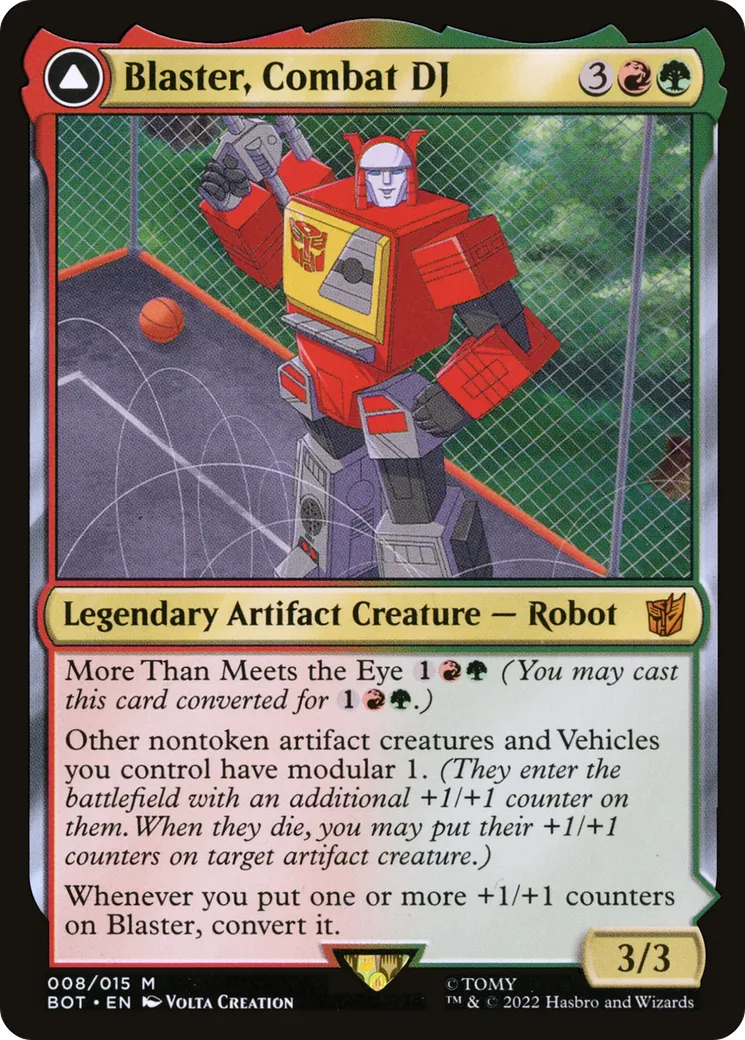 Blaster, Combat DJ // Blaster, Morale Booster