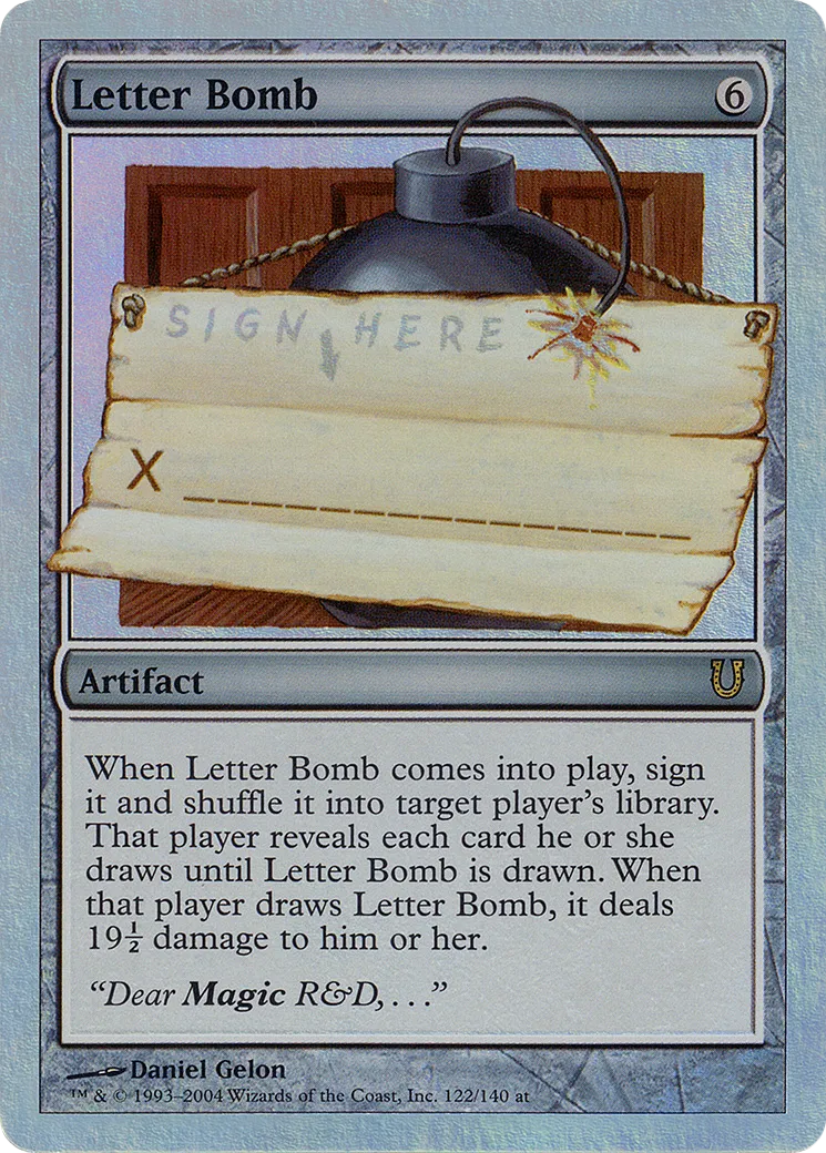 Letter Bomb