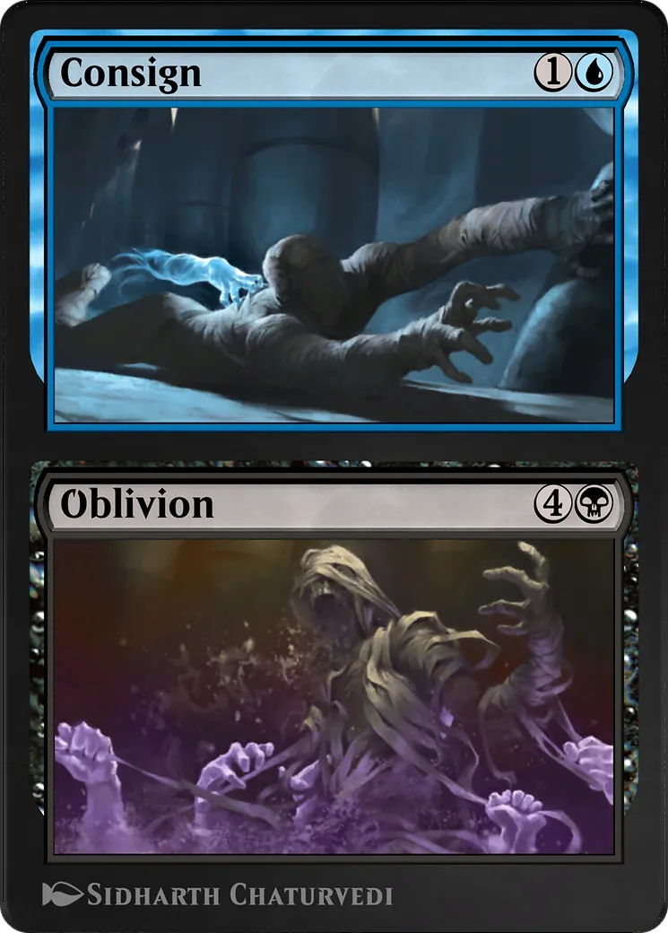 Consign // Oblivion