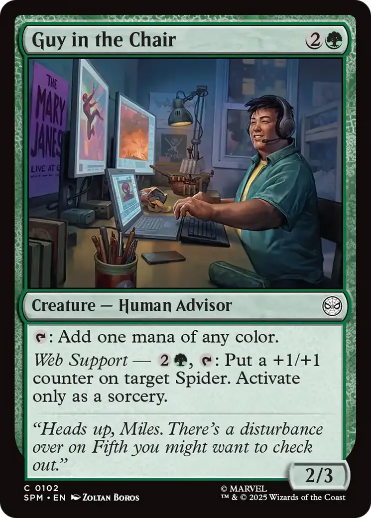 Guy in the Chair