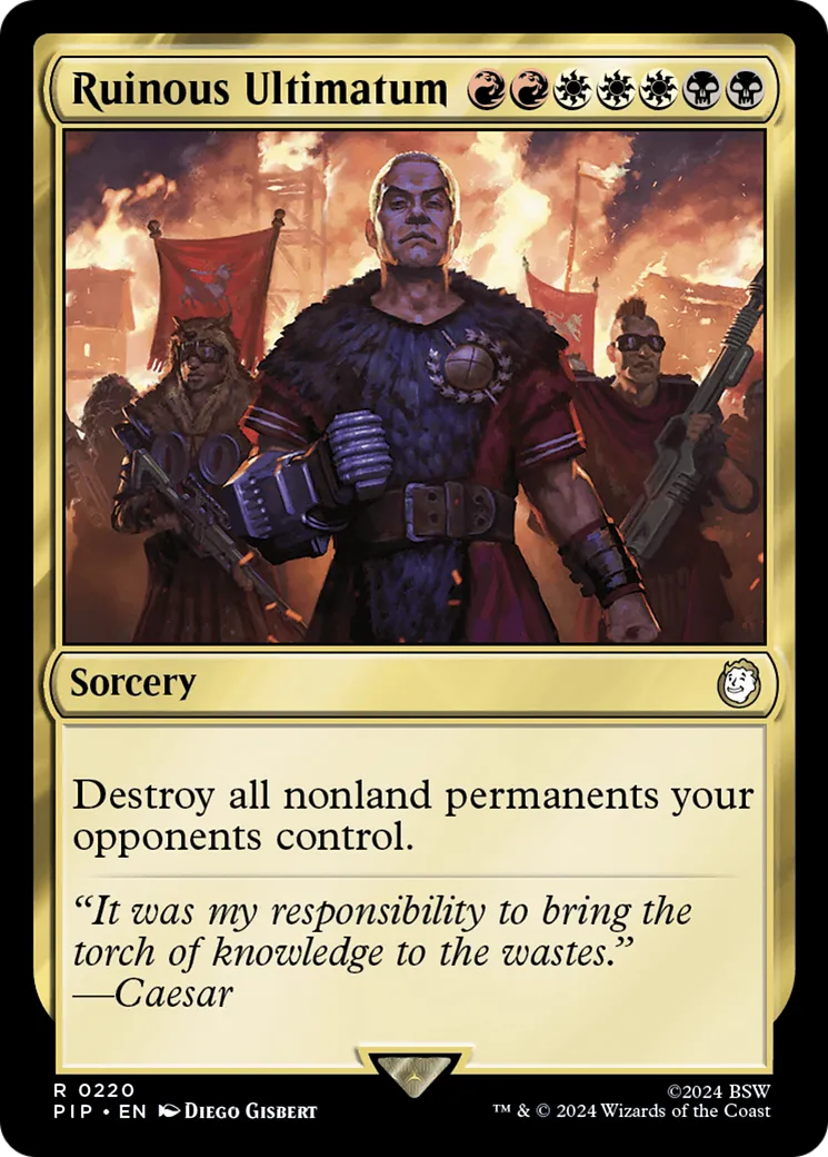 Ruinous Ultimatum