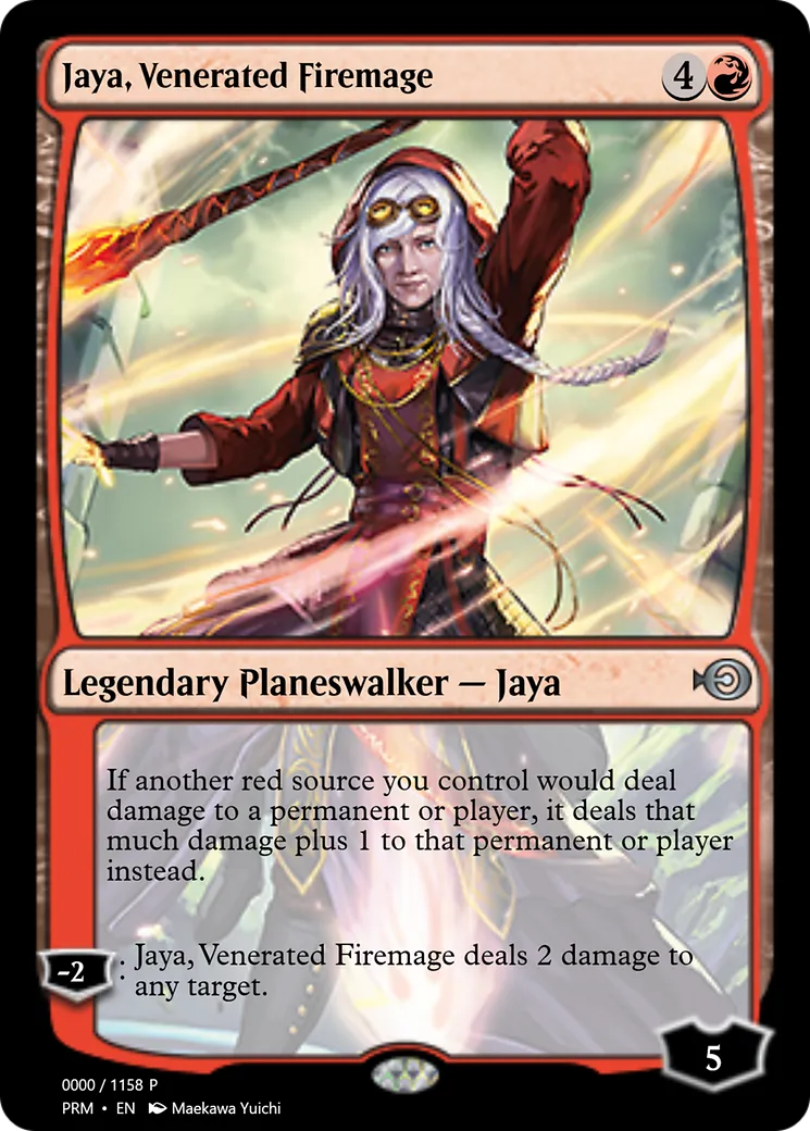 Jaya, Venerated Firemage