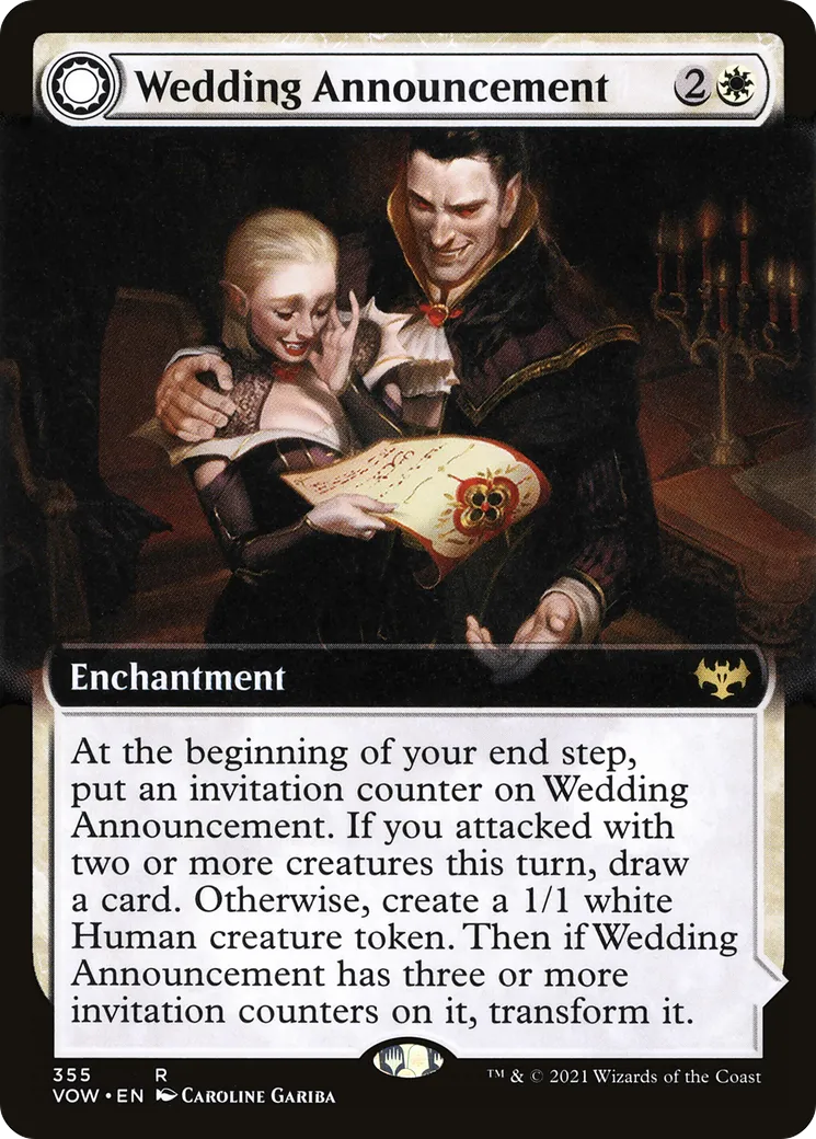 Wedding Announcement // Wedding Festivity