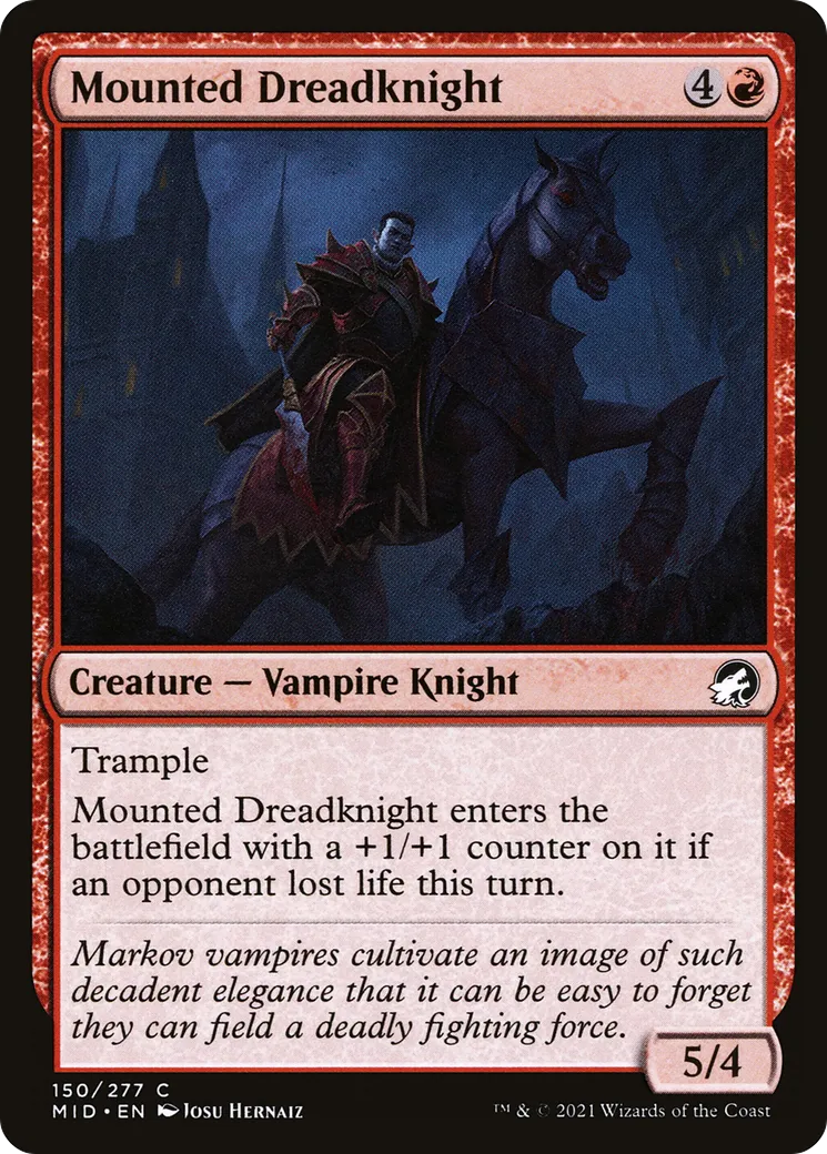 Mounted Dreadknight