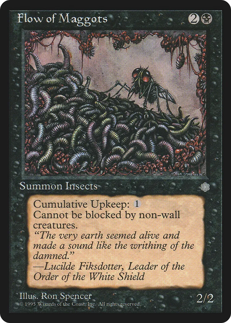 Flow of Maggots