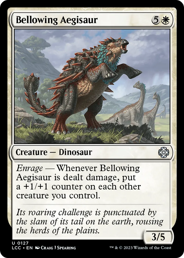 Bellowing Aegisaur