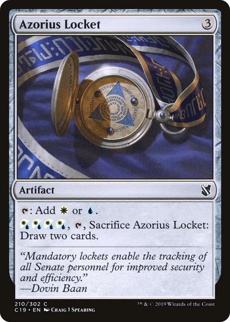 Azorius Locket